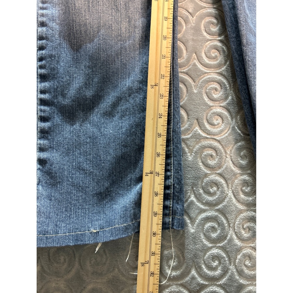 ANA A New Approach Womens Blue Wash Denim Jeans‎ Size 14 Straight Leg - Picture 3 of 6